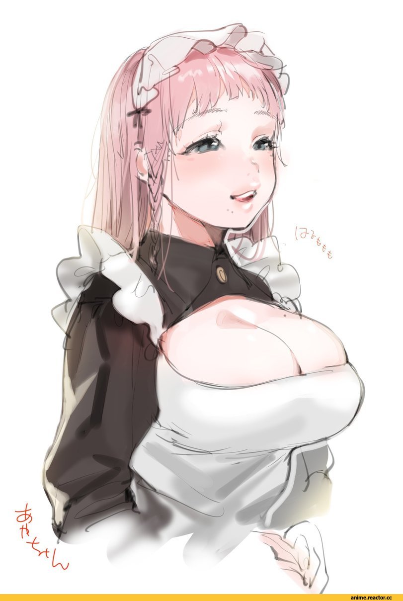 AO, Anime Art, Maid, Ohisashiburi, Anime