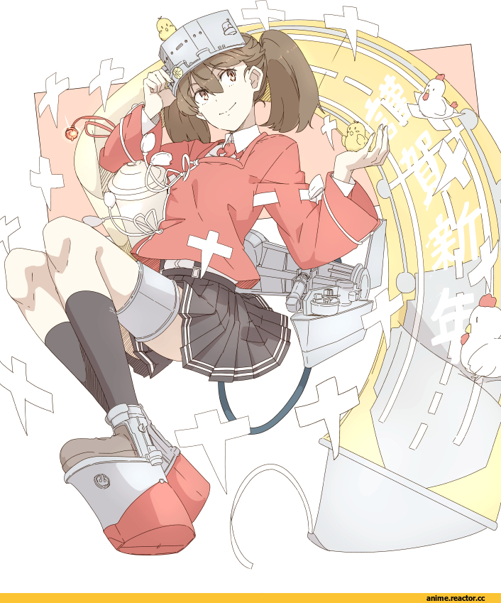 Kantai Collection, Akagi, Kaga (Kantai Collection), imachireki, Fairy (Kantai Collection), Anime