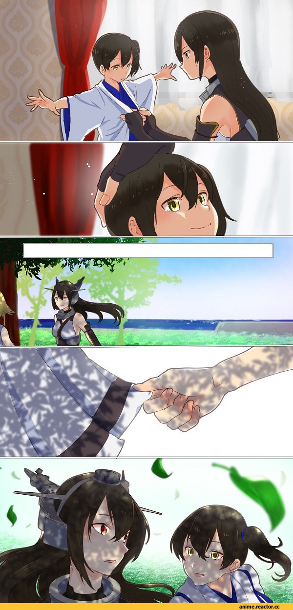 Kantai Collection, Kaga (Kantai Collection), Nagato (Kantai Collection), delusion empire, Anime