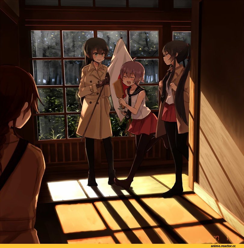 agano (kantai collection), Kantai Collection, Noshiro (Kantai Collection), Sakawa (Kantai Collection), yahagi (kantai collection), Annin Musou, Anime Art, Anime