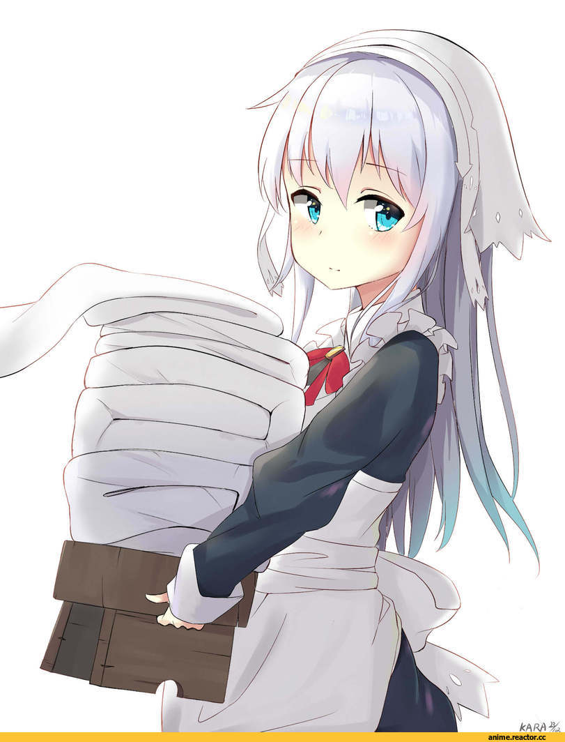 Hibiki (Kantai Collection), Kantai Collection, color1087, Anime
