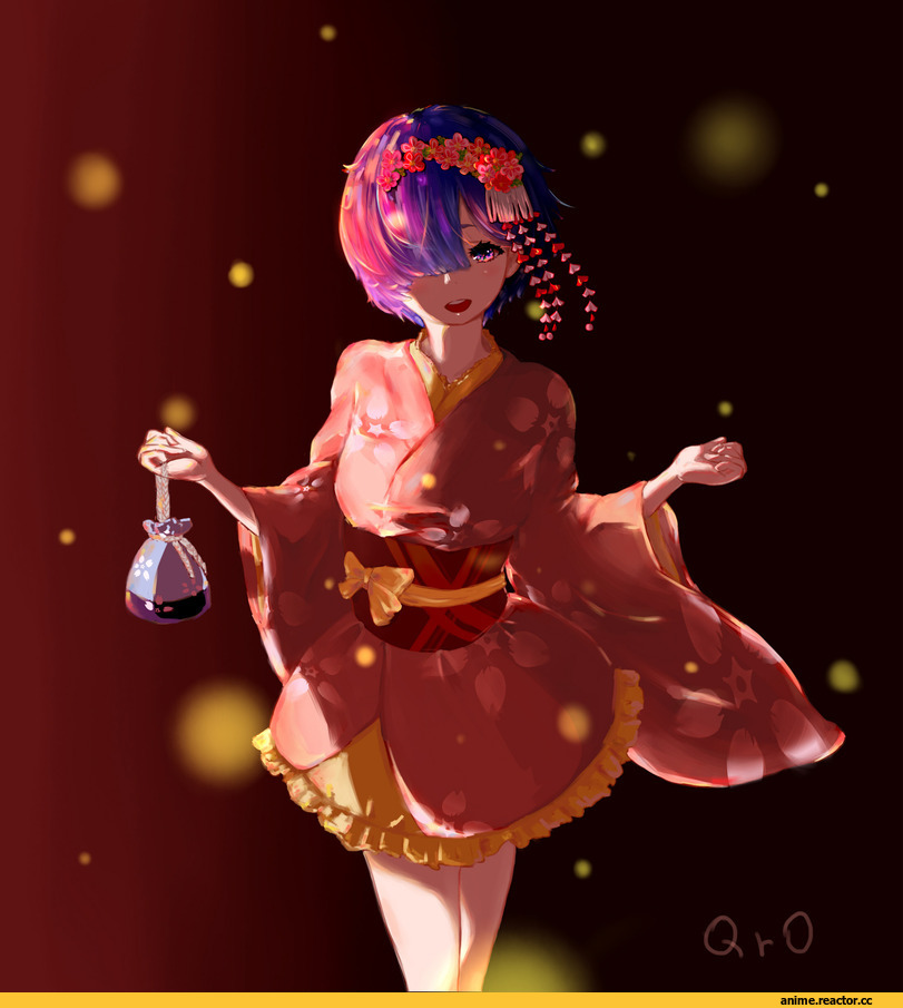 Rem (re zero), Re Zero Kara Hajimeru Isekai Seikatsu, crossover, Mumei (kabaneri), Koutetsujou no Kabaneri, Anime Paint, Anime Art, Anime