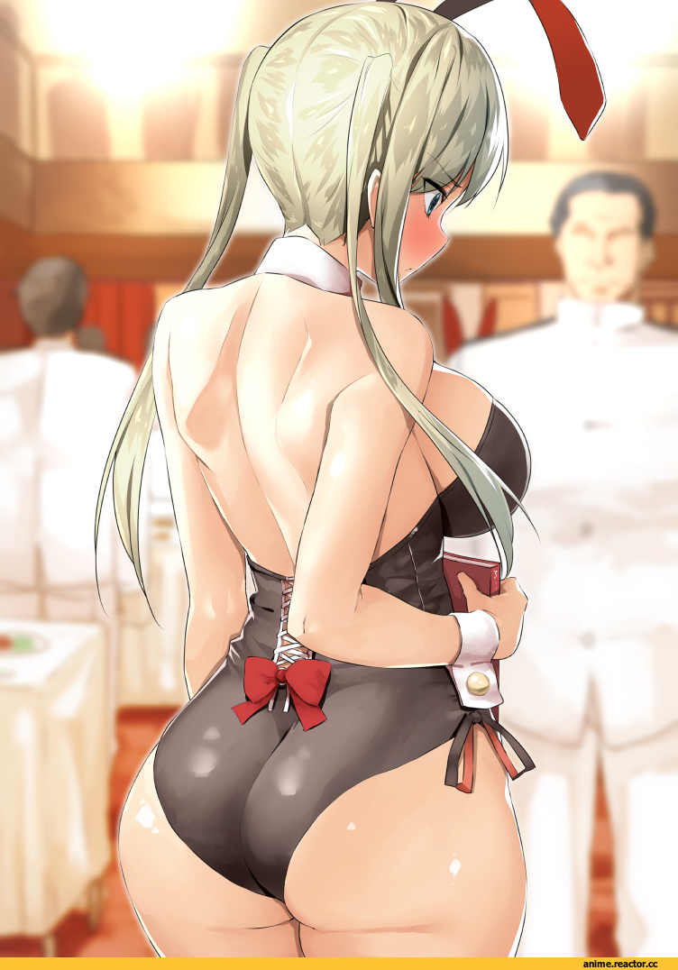 Kantai Collection, graf zeppelin (kantai collection), Admiral (Kantai Collection), Body Mahattaya Ginga, Anime Art, Anime Ero Ass, Anime Ero, Usagimimi, Animal Ears, Anime