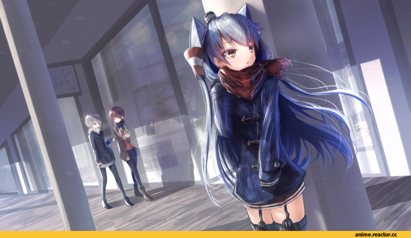 Amatsukaze (Kantai Collection), Kantai Collection, Z1 Leberecht Maass (Kantai Collection), Z3 Max Schultz (Kantai Collection), akikan (10552397), Anime