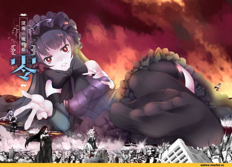 Kantai Collection, Isolated Island Oni, Destroyer Hime, Battleship Water Oni, Aircraft Carrier Water Oni, Anime