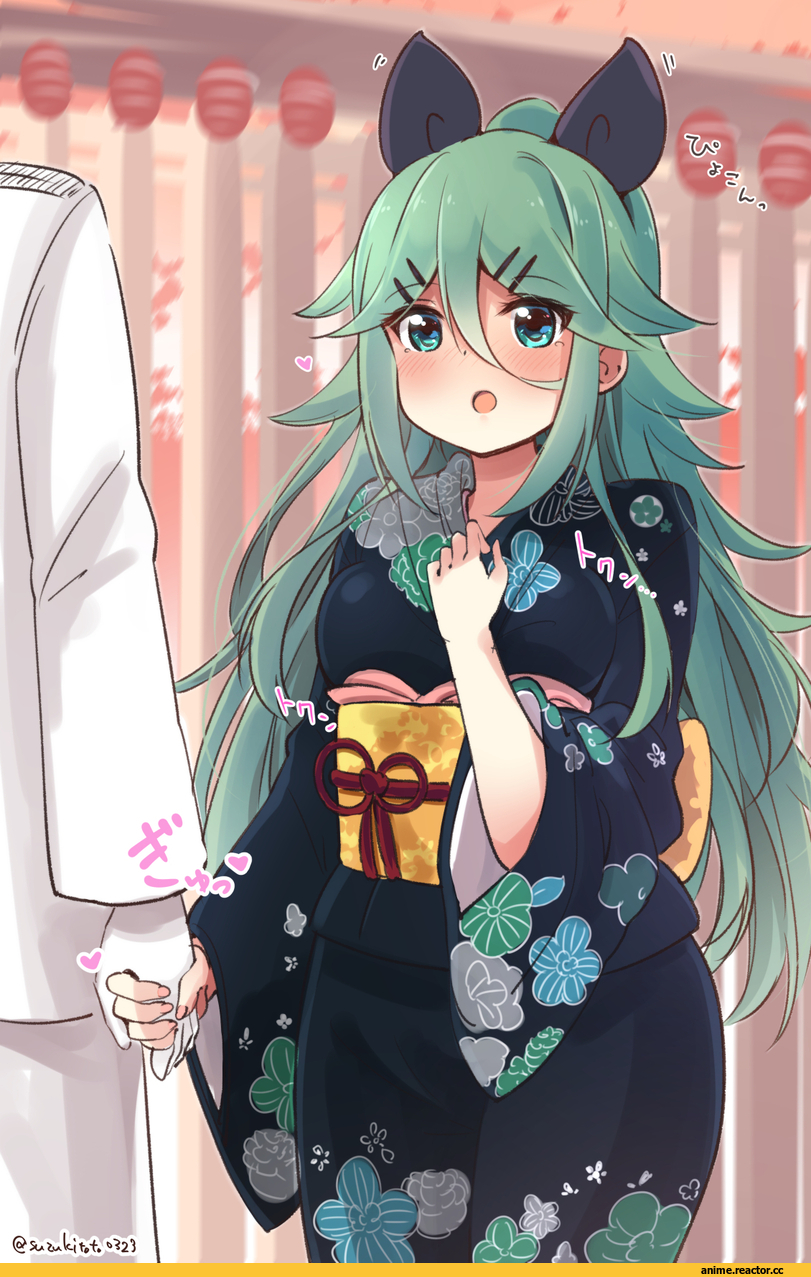 Yamakaze (Kantai Collection), Admiral (Kantai Collection), Kantai Collection, suzuki toto, Yukata, Anime