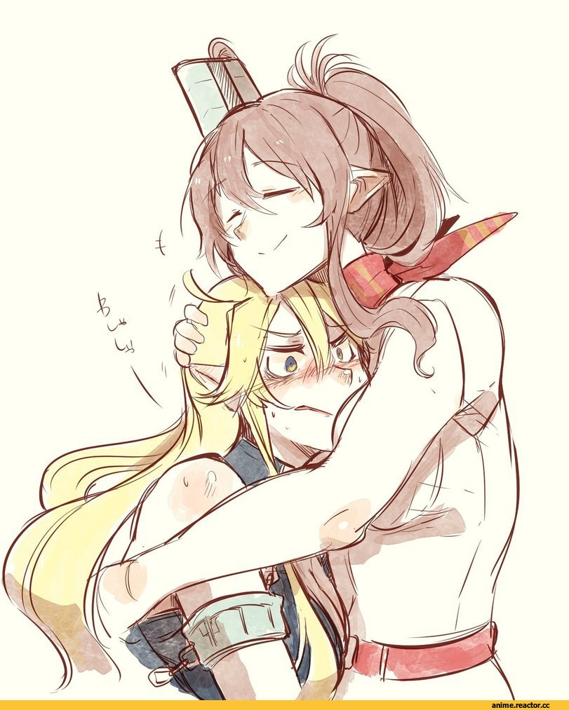 Iowa (Kantai Collection), Kantai Collection, Saratoga (Kantai Collection), takatsuki nato, Anime