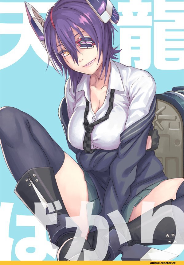 tenryuu (kantai collection), Kantai Collection, Yuuji (And), Anime