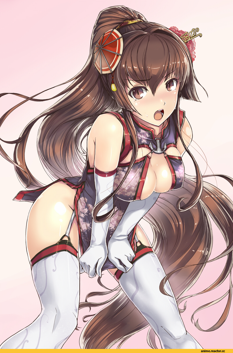 ashigara, Kantai Collection, Kaga (Kantai Collection), Anime Ero, akeyama kitsune, Anime Ero Kyonyuu, Anime
