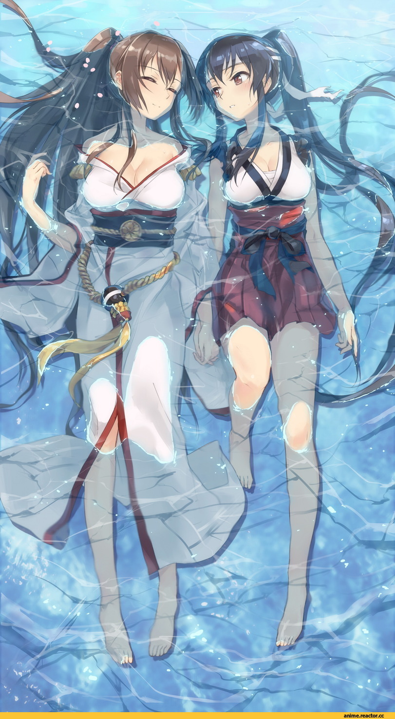 yahagi (kantai collection), Kantai Collection, Yamato (Kantai Collection), kisetsu, Anime