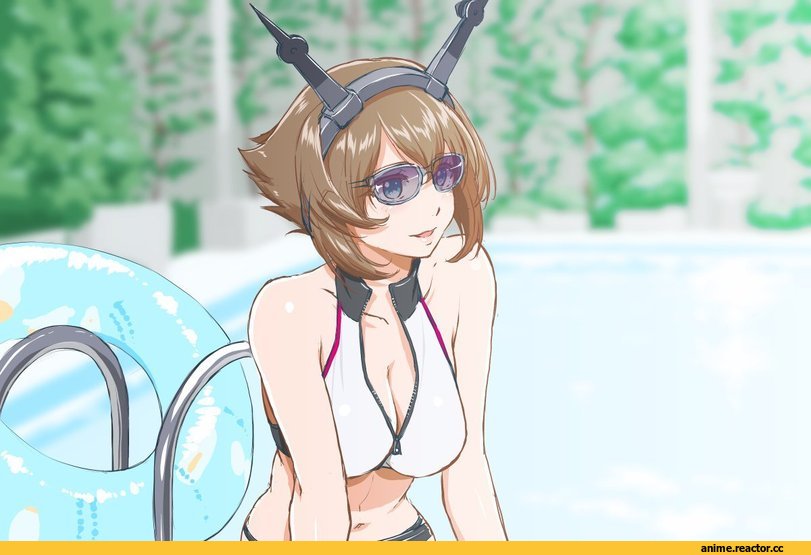 Mutsu, Kantai Collection, mita kurumi, Anime