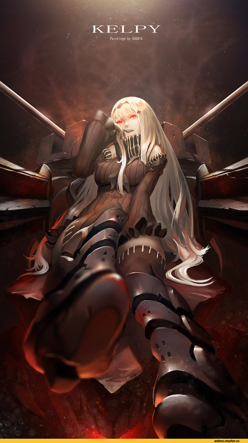 Aircraft Carrier Water Oni, Kantai Collection, ghostas, Anime Art, Anime