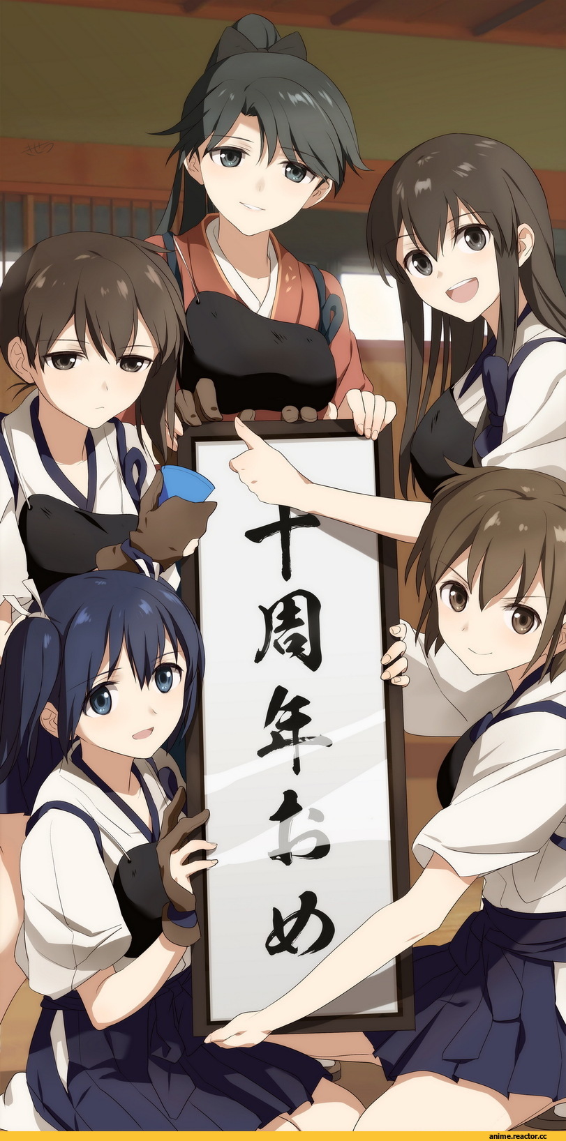 Akagi (Kantai Collection), Kantai Collection, hiryuu (kantai collection), Houshou (Kantai Collection), Kaga (Kantai Collection), Souryuu (Kantai Collection), kisetsu, Anime