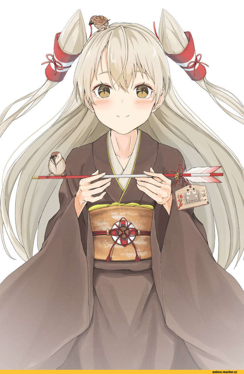 Kantai Collection, Amatsukaze (Kantai Collection), remil, Yukata, Anime