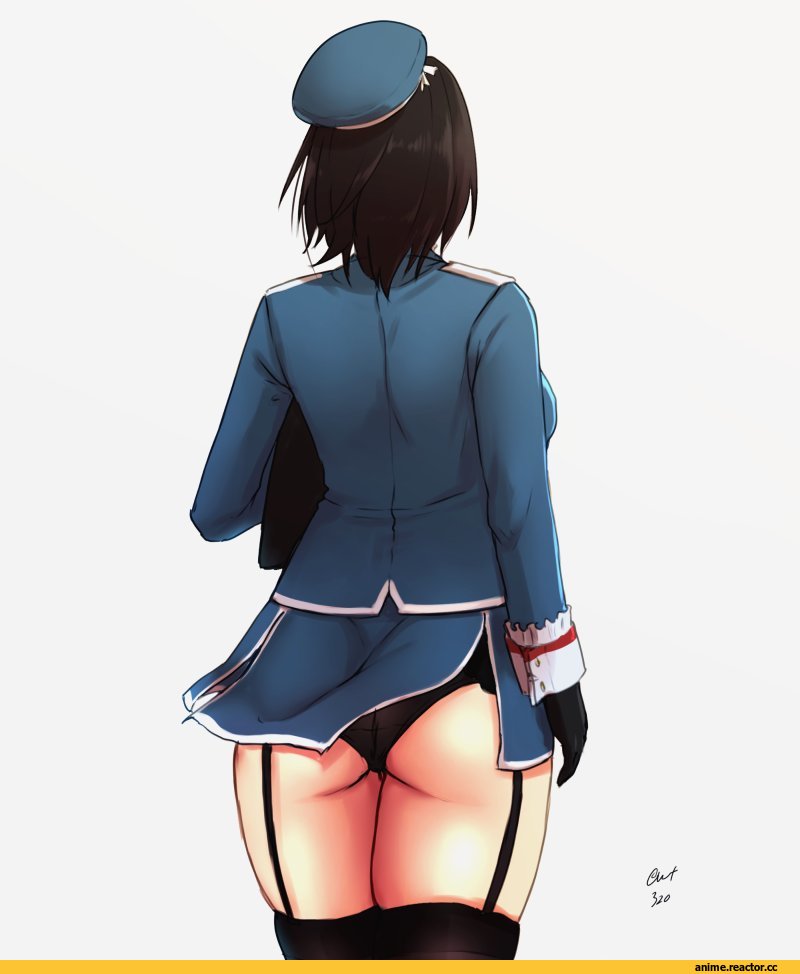 Kantai Collection, Takao (Kantai Collection), Taka (vert 320), Adult pantsu, Anime Ero, oshiri, Anime