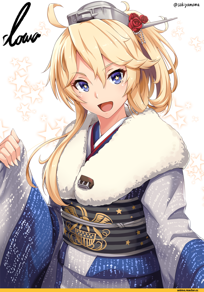 Iowa (Kantai Collection), Kantai Collection, Sakiyamama, Anime Art, Anime