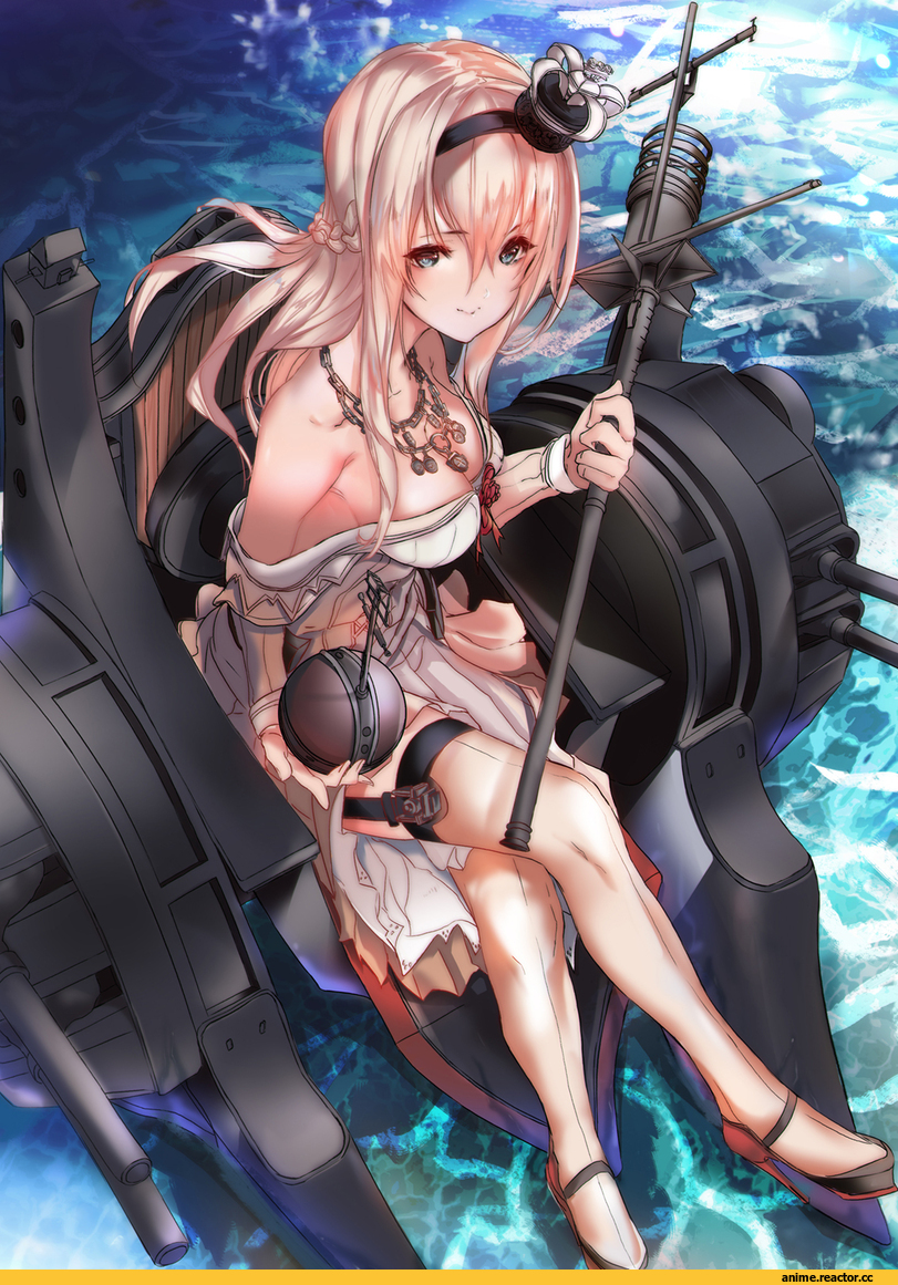 Kantai Collection, Warspite (Kantai Collection), carbon (geschutz), Anime