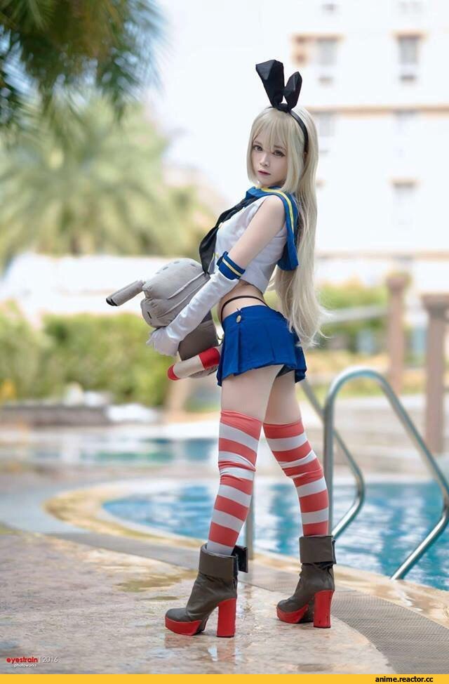 Anime Cosplay, shimakaze (kantai collection), Kantai Collection, Anime