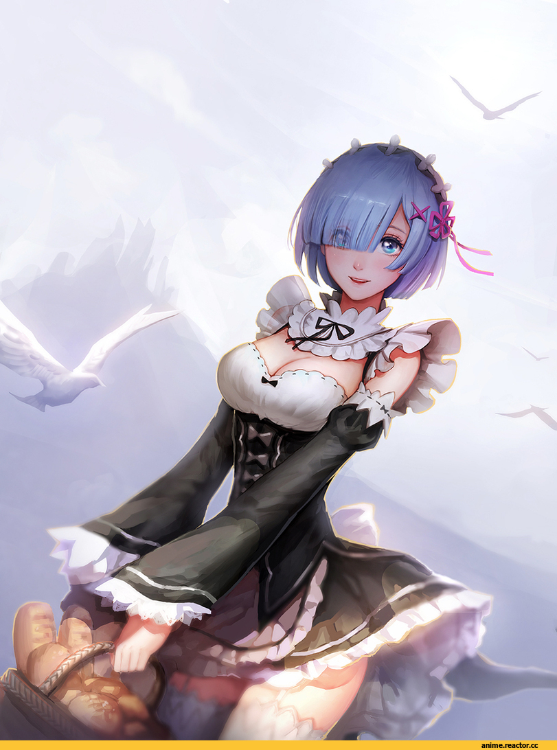 Re Zero Kara Hajimeru Isekai Seikatsu, Rem (re zero), fooltown, Anime
