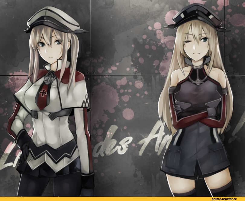 Graf Zeppelin, Kantai Collection, Bismarck (Kantai Collection), Anime Art, 328 (artist), Anime