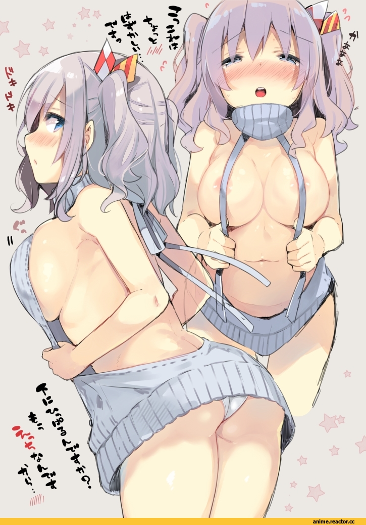 Kashima (Kantai Collection), Kantai Collection, Virgin Killer Sweater, Anime Ero Pantsu, Anime Ero, kibii mocha, Anime Ero Kyonyuu, Anime