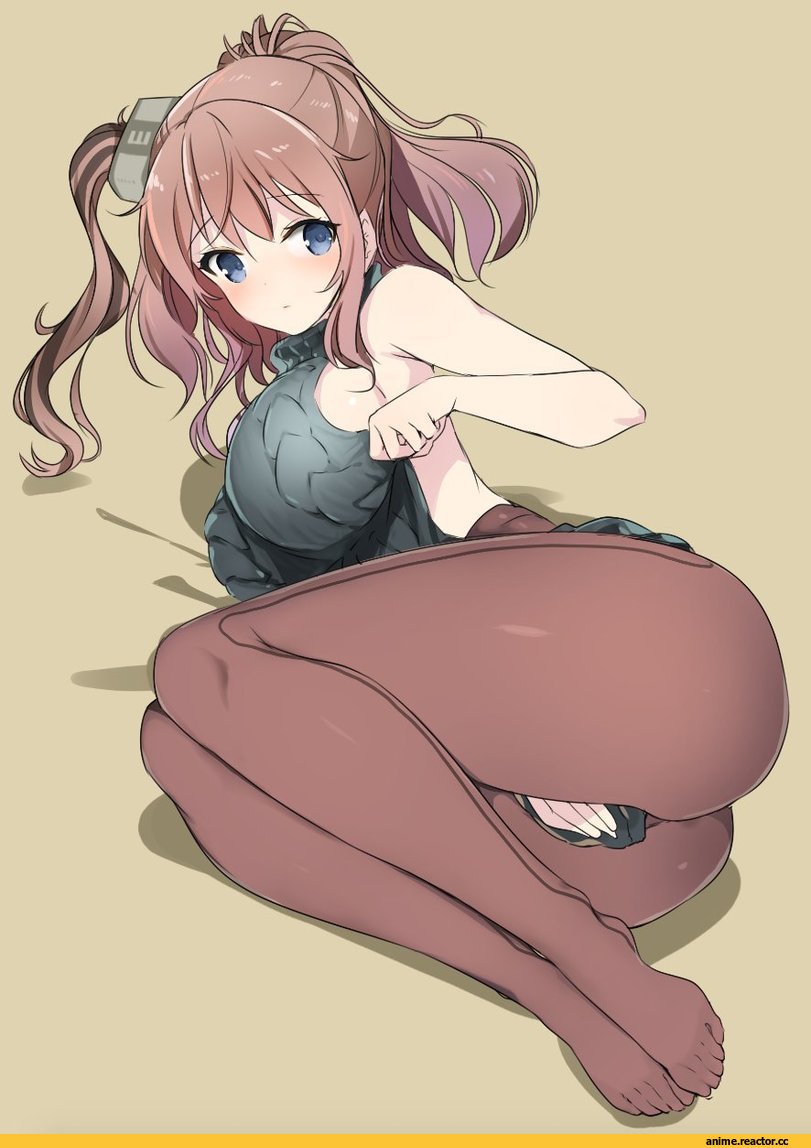 Kantai Collection, Saratoga (Kantai Collection), nylon, Virgin Killer Sweater, Anime