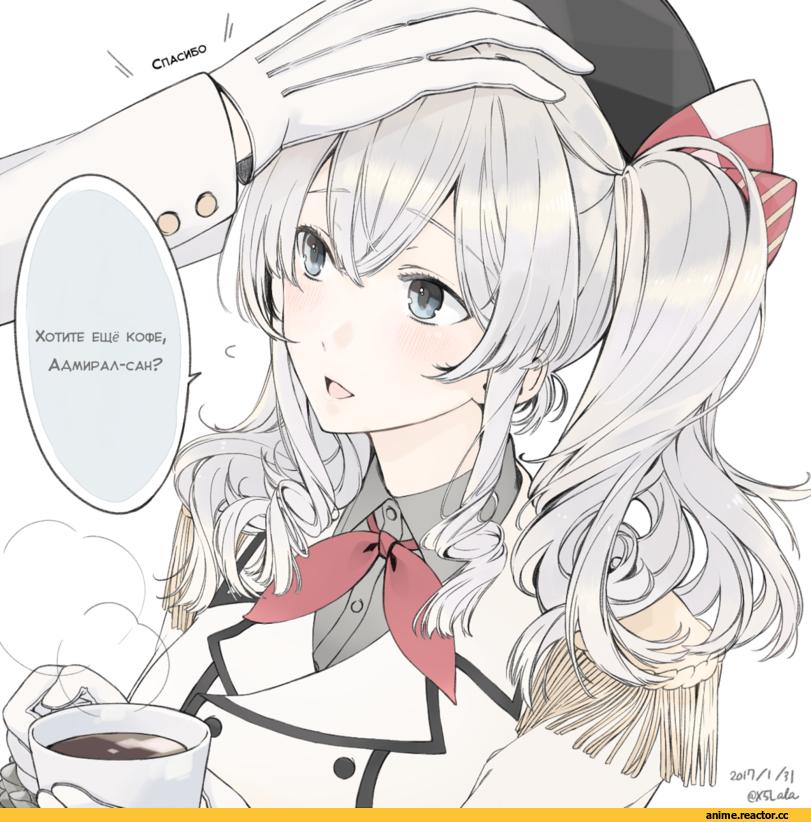saki hajime, Admiral (Kantai Collection), Kantai Collection, Kashima (Kantai Collection), Anime