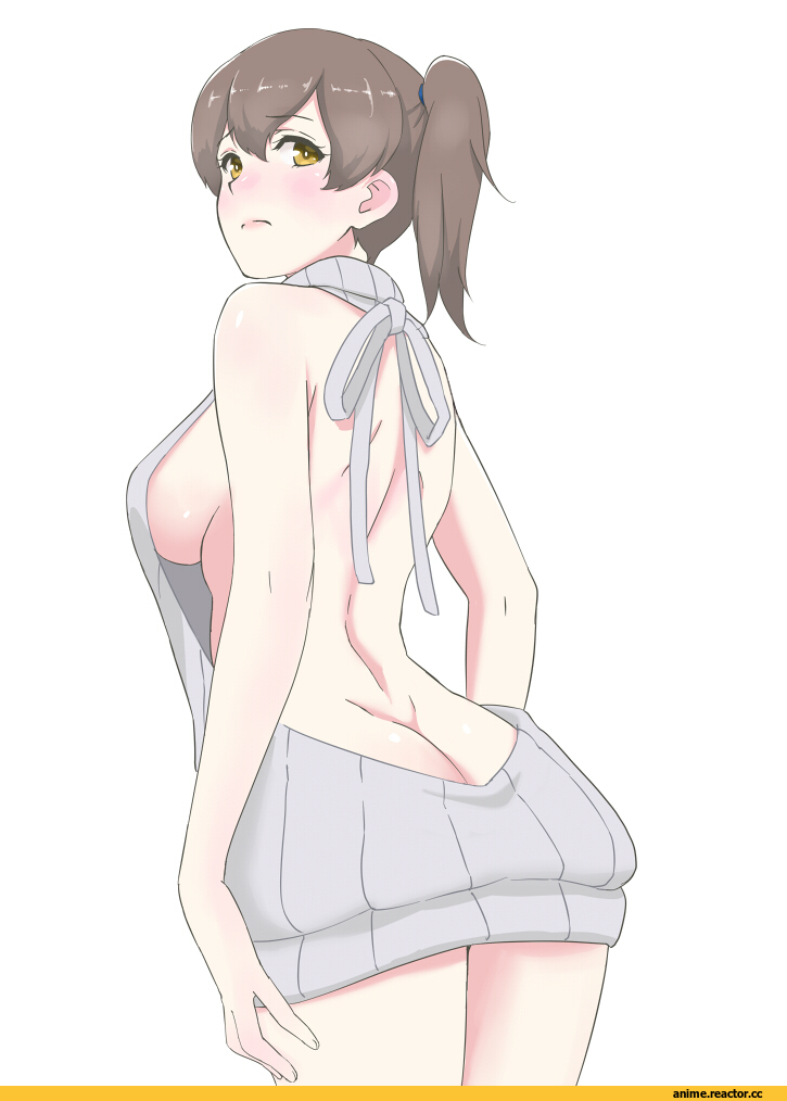 Kaga (Kantai Collection), Kantai Collection, Anime Ero Oppai, Anime Ero, shingyo, Virgin Killer Sweater, Anime