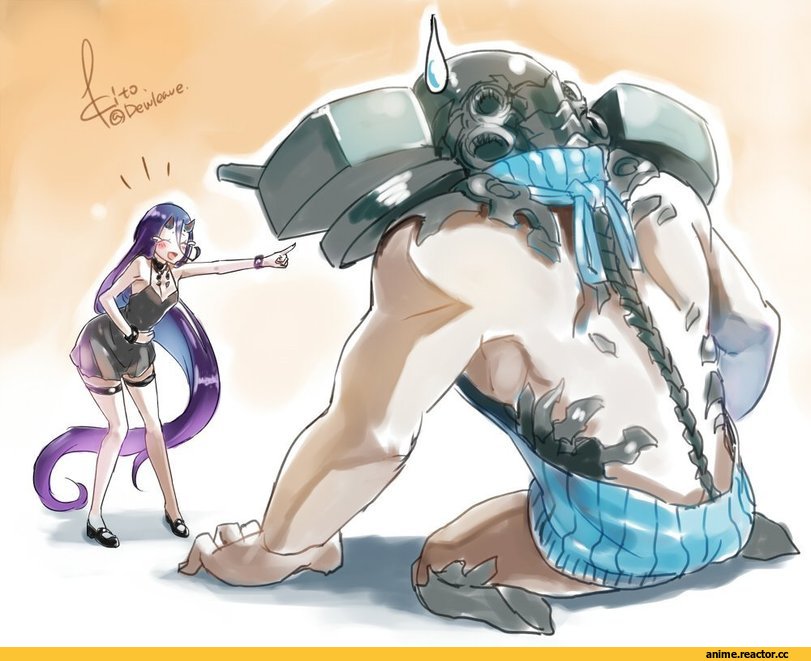 kito (kito2), Anime Art, battleship hime, Kantai Collection, Virgin Killer Sweater, Anime