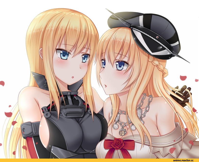 Warspite (Kantai Collection), Kantai Collection, Bismarck (Kantai Collection), hanazome dotera, Anime