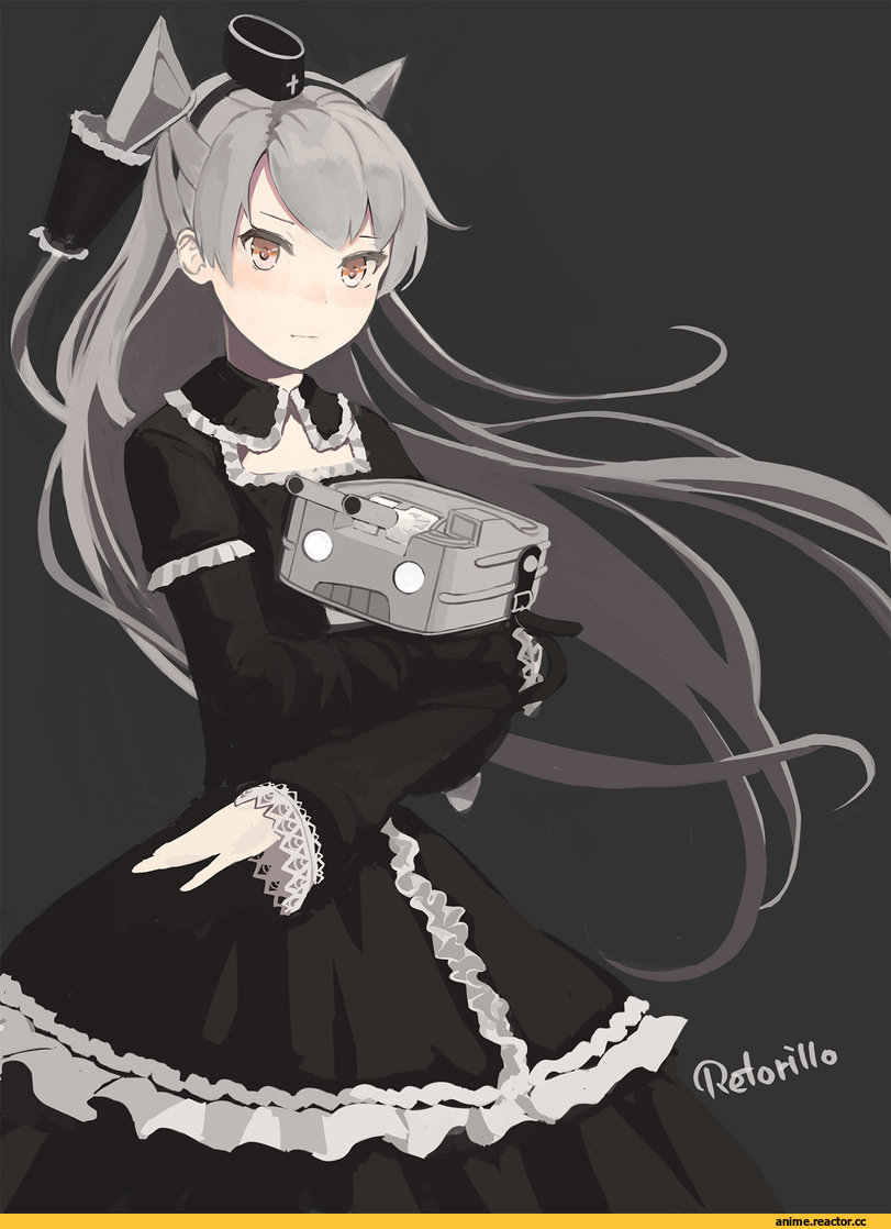 Amatsukaze (Kantai Collection), Kantai Collection, retorillo, rensouhou-kun, Anime