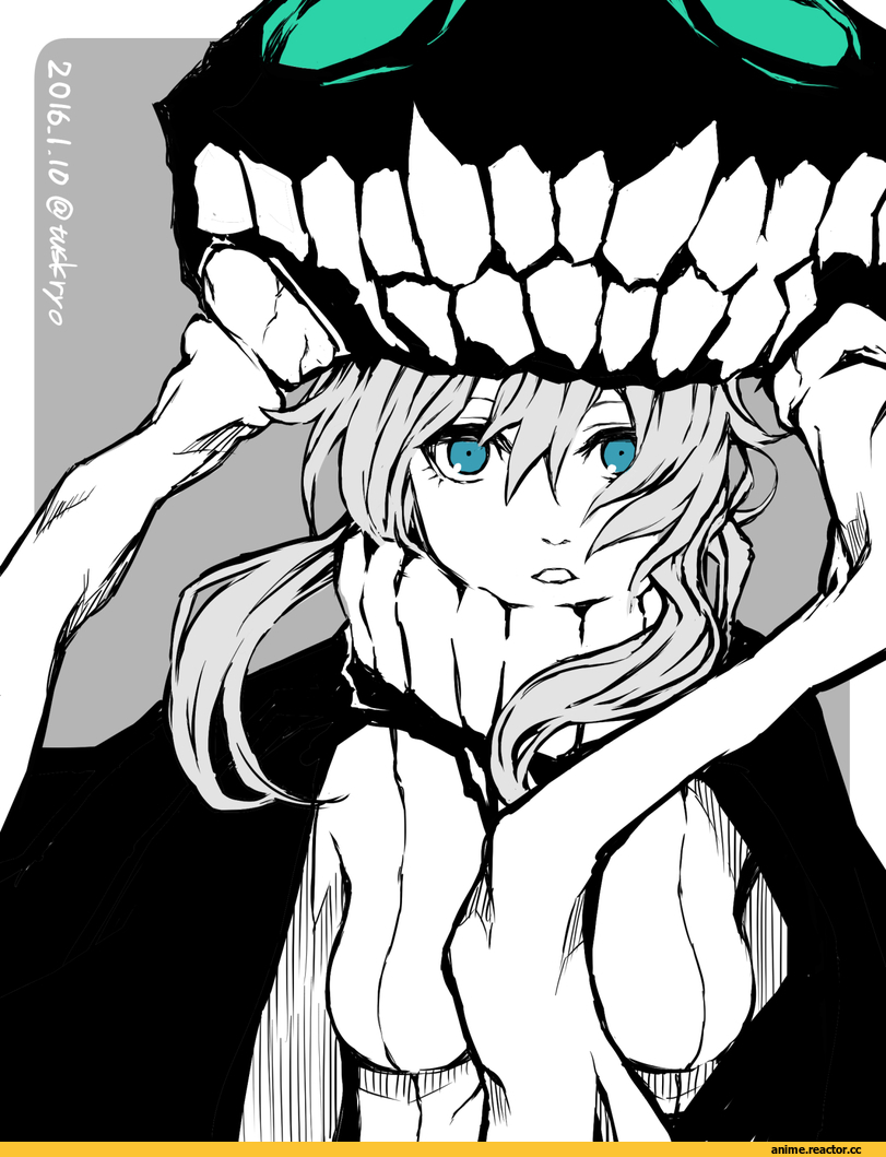 Wo-Class Aircraft Carrier , Kantai Collection, Monochrome (Anime), tuskryo, Anime
