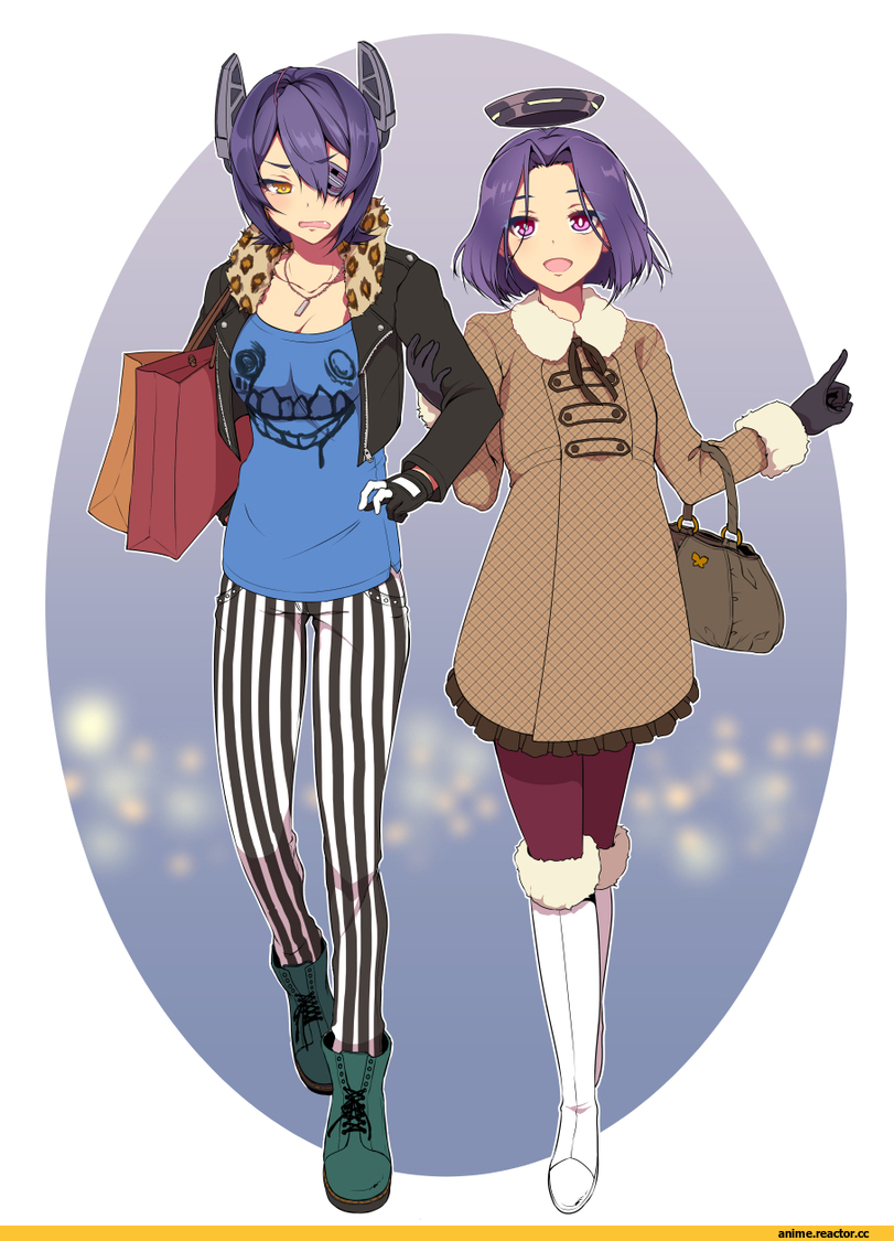 tatsuta (kantai collection), Kantai Collection, tenryuu (kantai collection), Pochi (Pochi-Goya), Anime