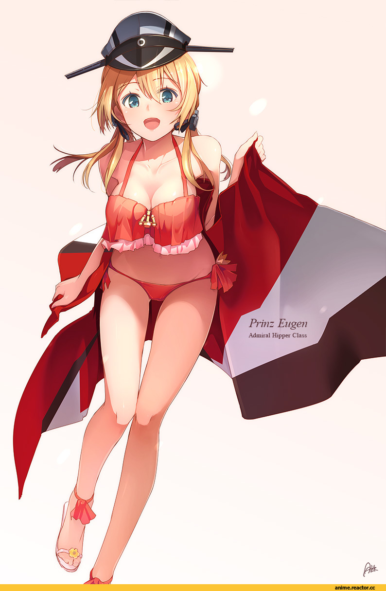 Kantai Collection, Prinz Eugen, azumi akitake, Anime Ero Pantsu, Anime Ero, Anime