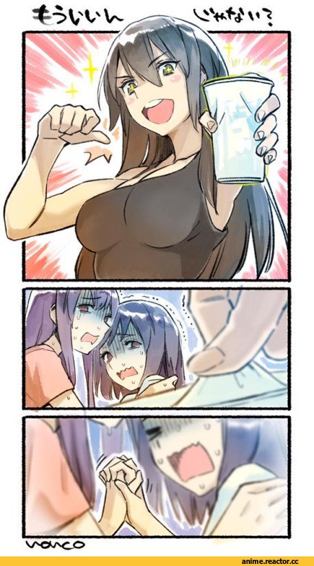 nonco, Kantai Collection, fusou (kantai collection), yamashiro (kantai collection), Nagato (Kantai Collection), 4koma, Anime Комиксы, Кантай комиксы, Anime