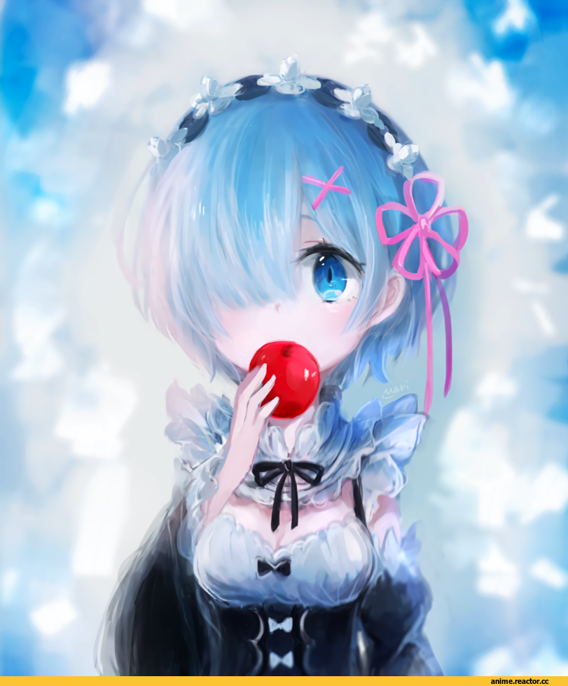 Re Zero Kara Hajimeru Isekai Seikatsu, Rem (re zero), mari (milkuro), Anime