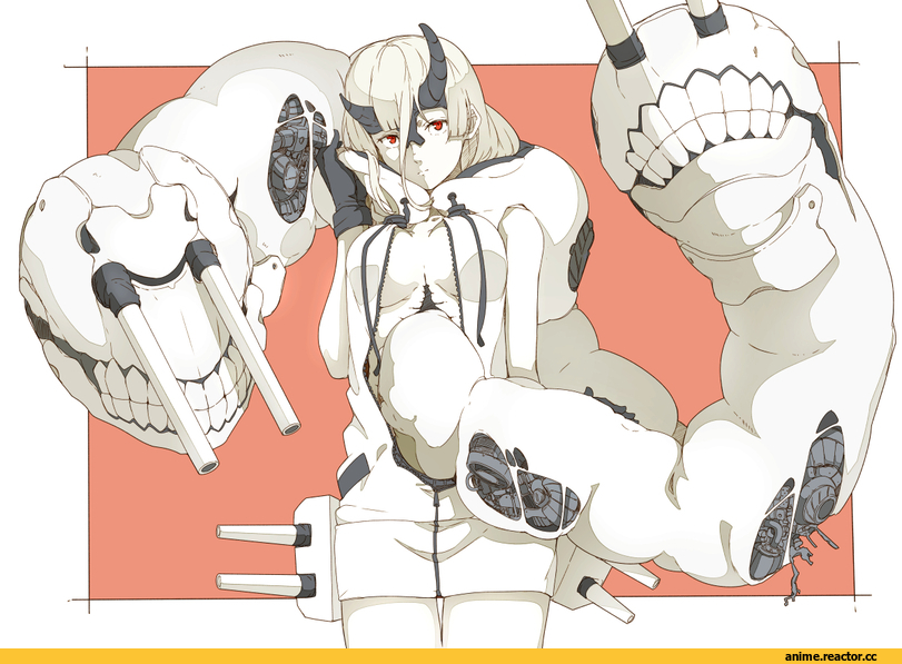 Ninimo Nimo, Heavy Cruiser Hime, Kantai Collection, Anime