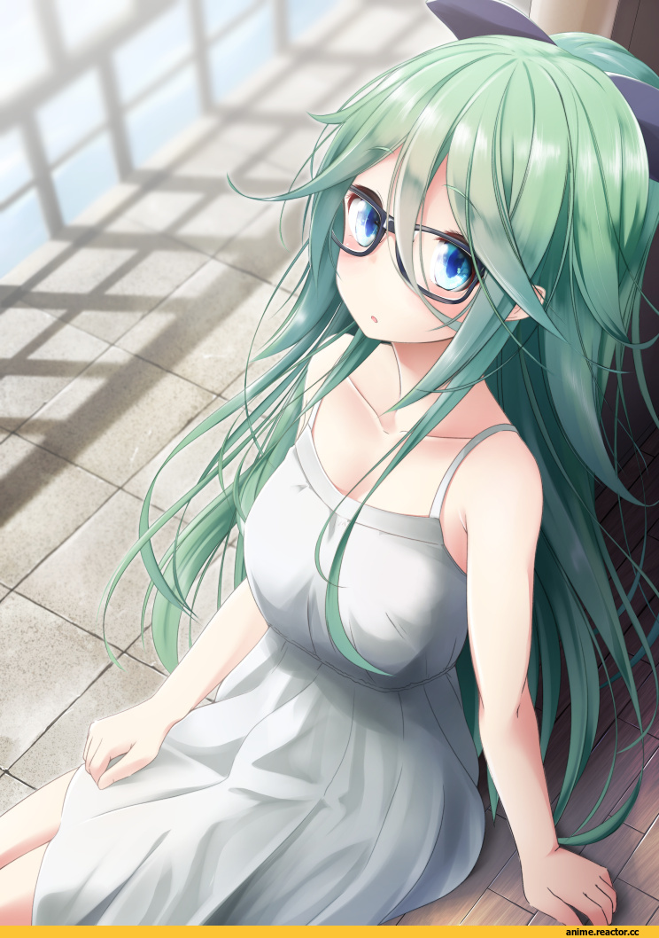 Nekobaka, Anime Art, Yamakaze (Kantai Collection), Kantai Collection, Megane, Anime
