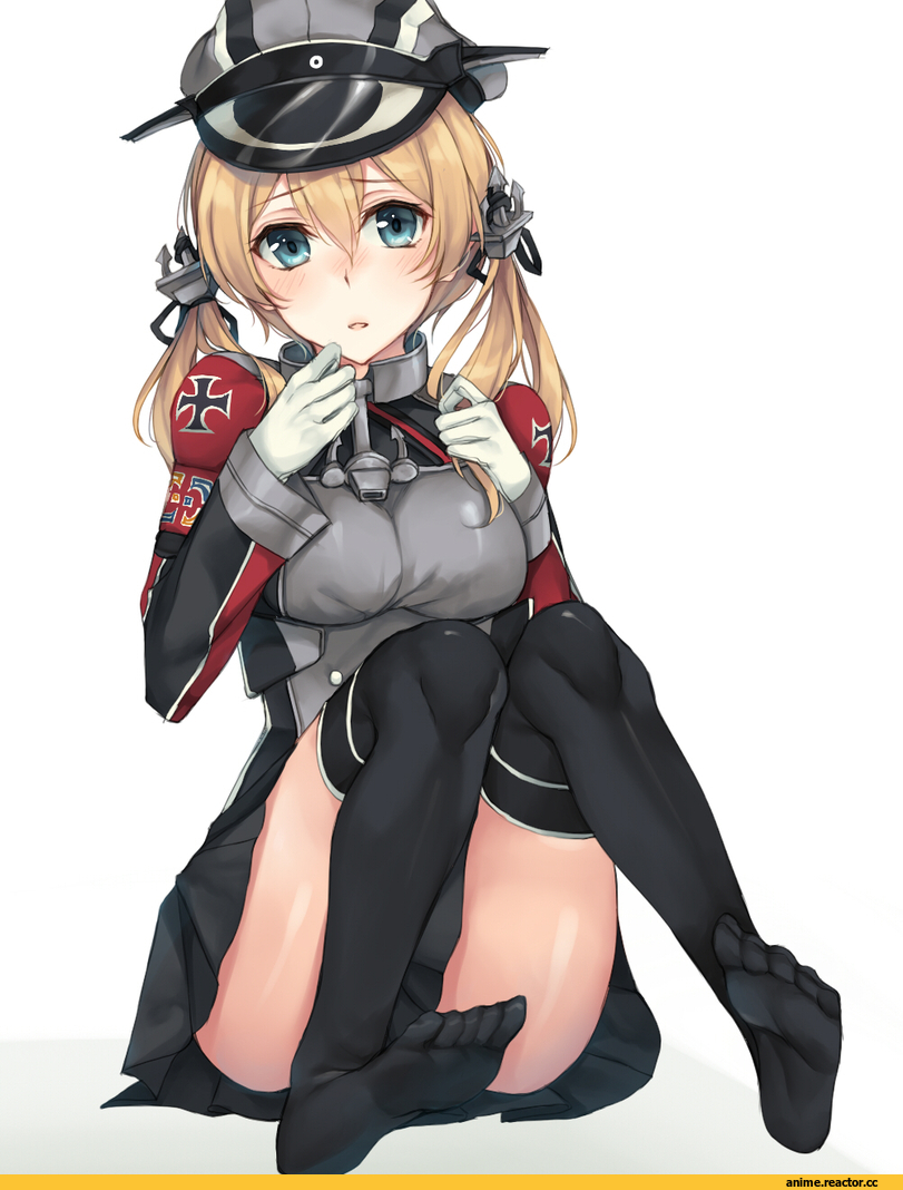 rinarisa, Anime Art, Prinz Eugen, Kantai Collection, Anime Feet, Anime