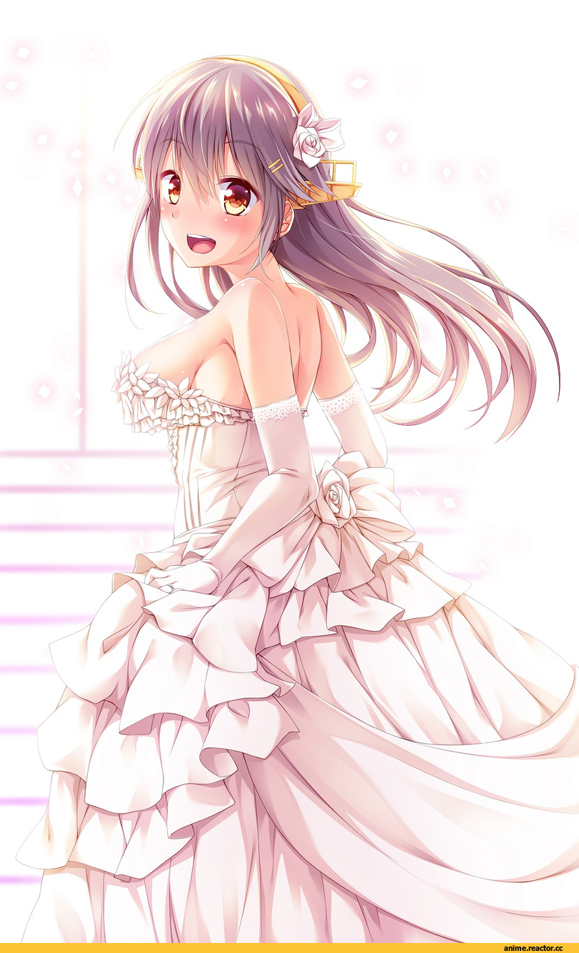 yuumaru (you-mya), Haruna (Kantai Collection), Kantai Collection, Anime