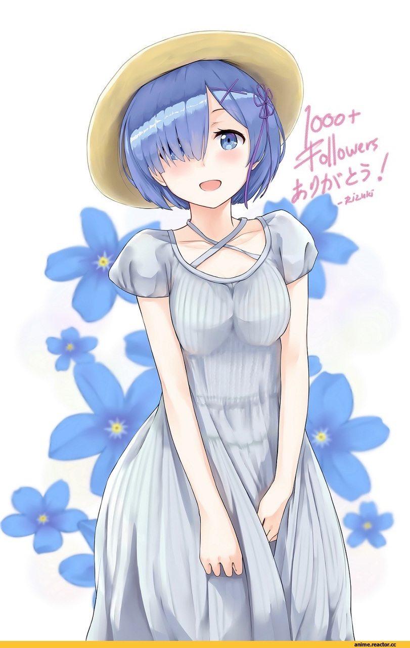 rizky-suwoto, Rem (re zero), Re Zero Kara Hajimeru Isekai Seikatsu, Anime