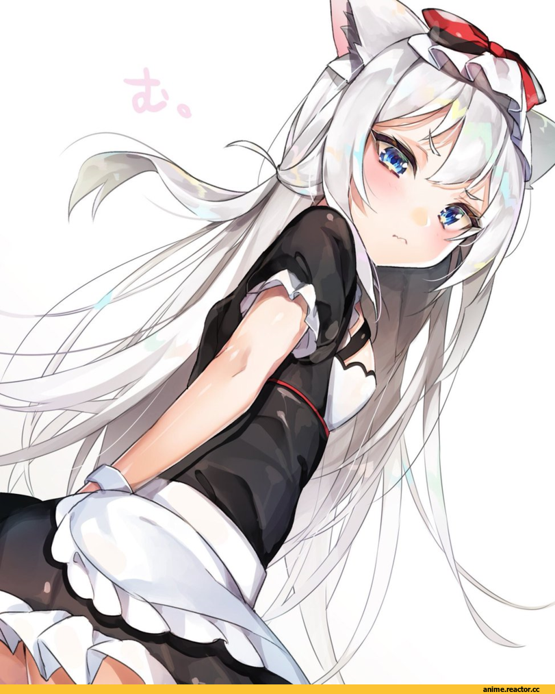 Hammann (Azur Lane), Azur Lane, Maid, Anime Ears, yayoichi (yoruyoru108), Anime