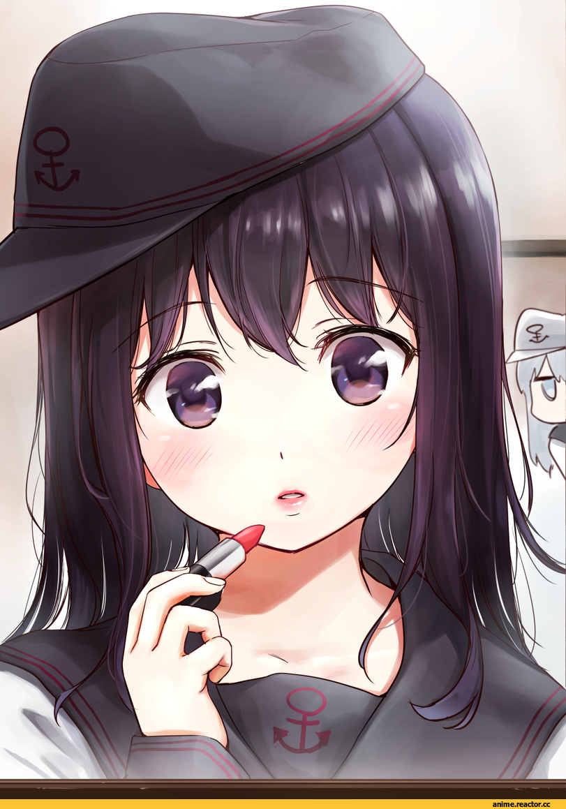 Akatsuki, Kantai Collection, Hibiki (Kantai Collection), umakuchi shouyu (into-rain), Anime Art, Anime