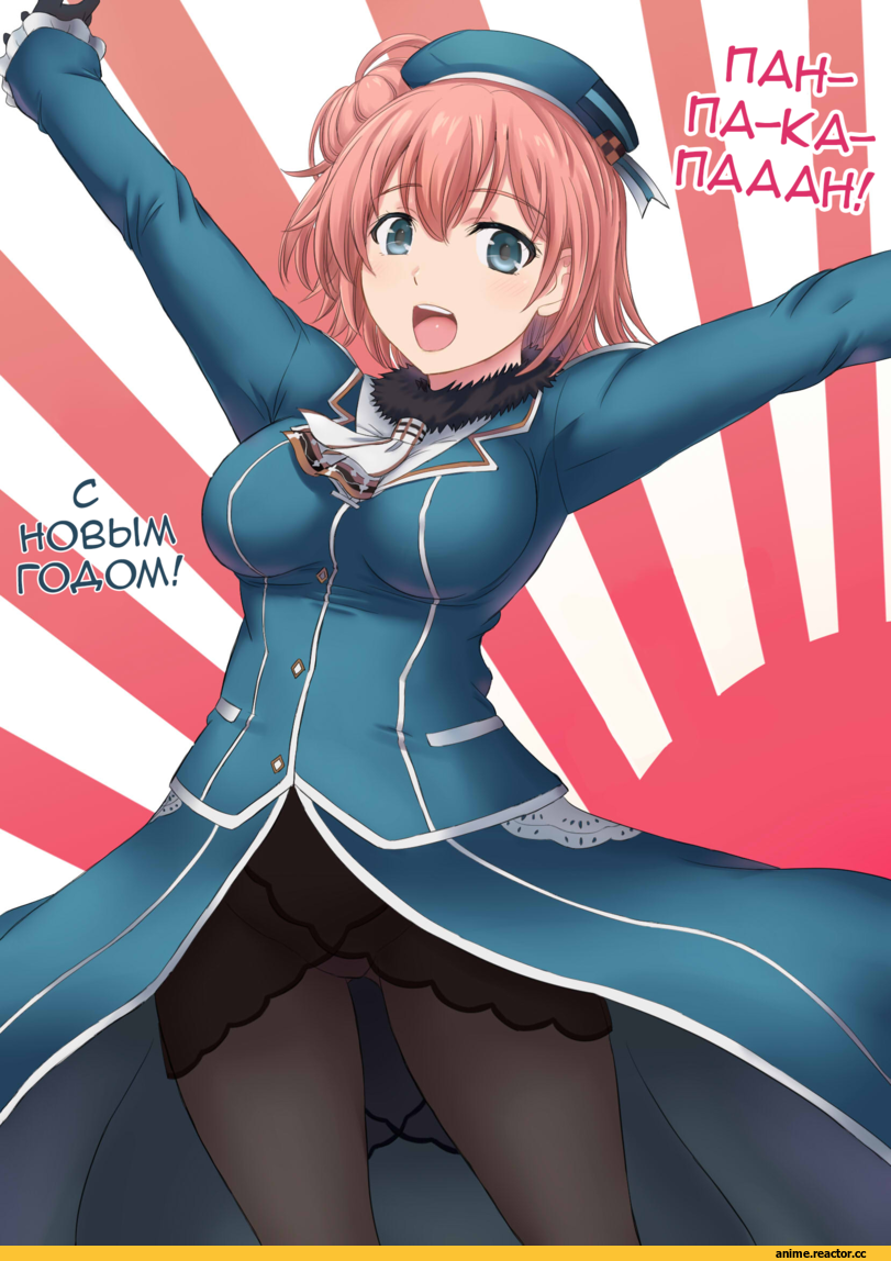 inanaki shiki, Yuigahama Yui, OreGairu, Hikigaya Hachiman, crossover, Kantai Collection, Atago(cosplay), Anime Ero, Anime Ero Swim, Anime