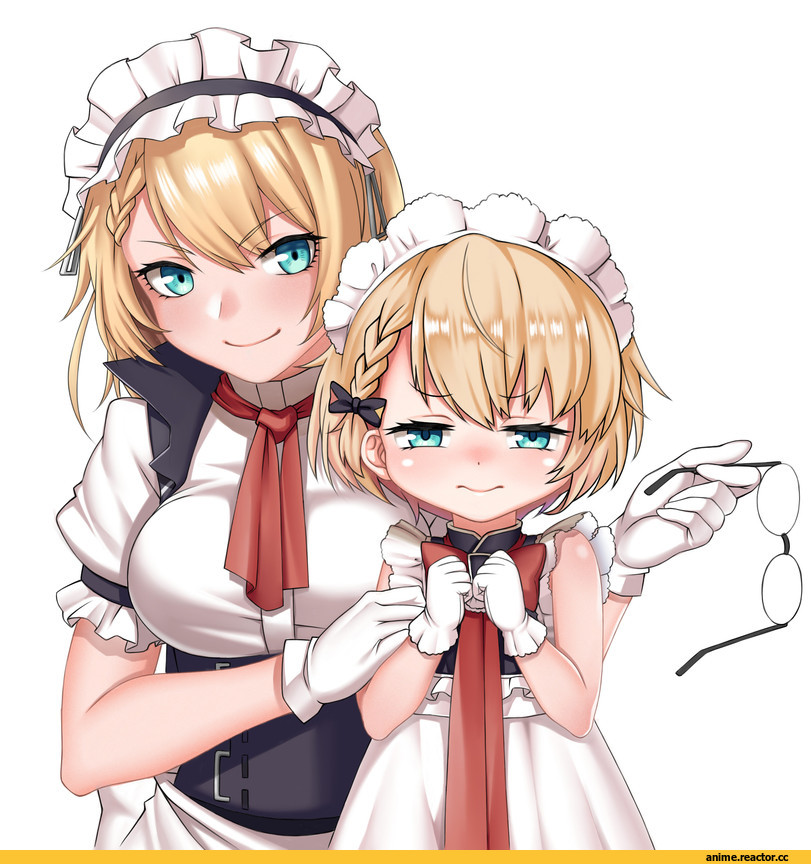 Girls Frontline, G36 (Girls Frontline), zui ai shuang mawei, Maid, Anime