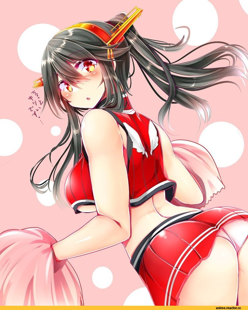 Tsukui Kachou, Anime Art, Anime Ero Pantsu, Anime Ero, Haruna (Kantai Collection), Kantai Collection, Anime Ero Ass, Anime
