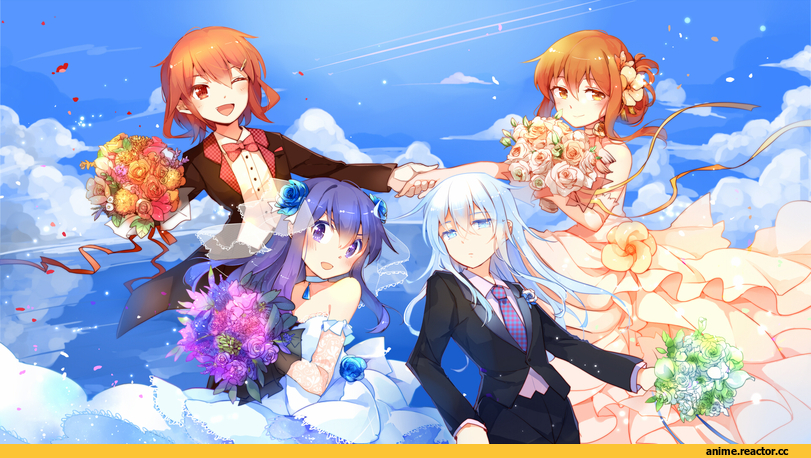 yetworldview kaze, Kantai Collection, Akatsuki, Hibiki (Kantai Collection), Ikazuchi, Inazuma (Kantai Collection), Anime