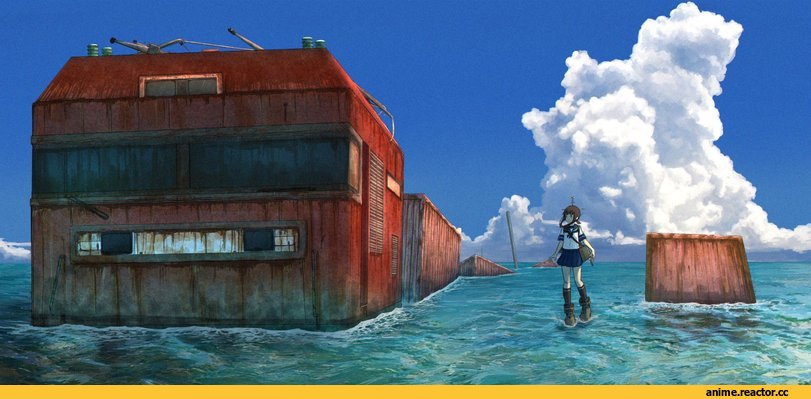 Kantai Collection, Fubuki (Kantai Collection), omine tabiaki, Anime
