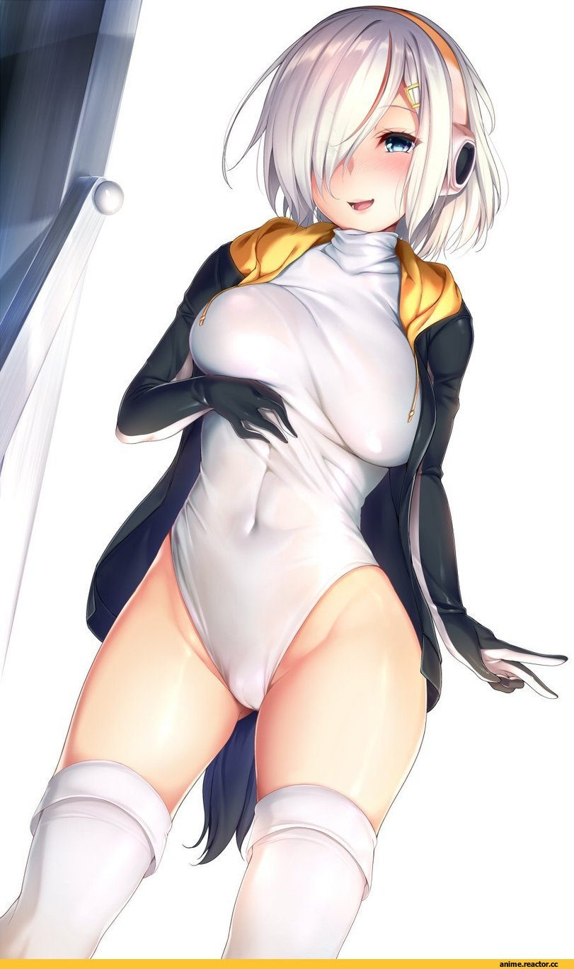 Anime Art, Nironiro, Kantai Collection, Hamakaze (Kantai Collection), crossover, Kemono Friends, Emperor Penguin (Kemono Friends), Anime Ero, Anime