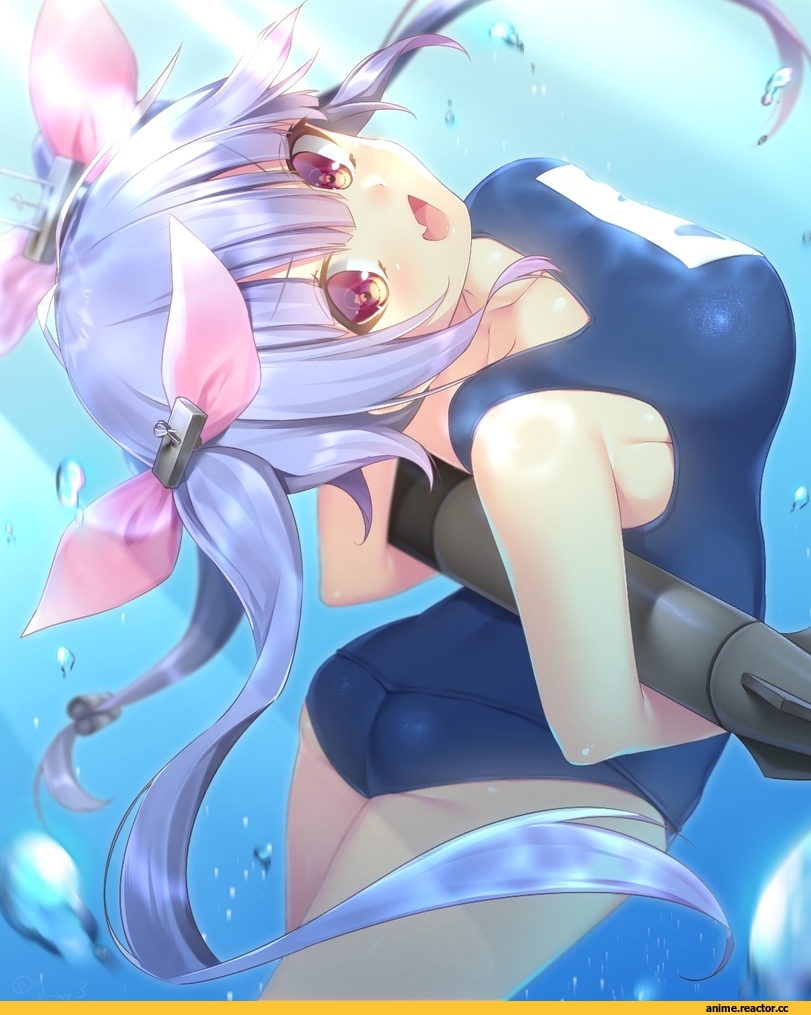 jiiwara, I-19, Kantai Collection, Anime